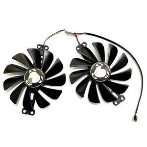 NUEVO Ventilador de Tarjeta Gráfica de 95MM FY09010M12LPA para <span class=keywords><strong>XFX</strong></span> <span class=keywords><strong>Radeon</strong></span> <span class=keywords><strong>RX</strong></span> <span class=keywords><strong>6600</strong></span> <span class=keywords><strong>RX</strong></span> 6600XT 8GB Speedster SWFT 210 Core, Ventilador de Refrigeración para Tarjeta Gráfica - Product Image 3