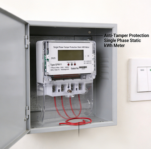 Compteur d'énergie monophasé à deux fils anti-sabotage kWh <span class=keywords><strong>Kilowatt</strong></span> avec mesure bidirectionnelle de l'énergie active Affichage analogique et numérique - Product Image 2