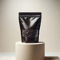 Sac hermétique à fermeture éclair en plastique réutilisable pour les collations, le stockage en vrac et les voyages