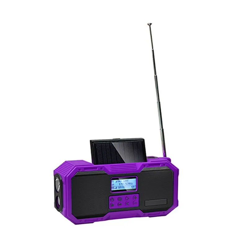 Alto-falantes D588 Best Selling Solar home/ao ar livre rádio Autos Parágrafos Con 2 Din Dab Rádio am fm Com Banco do Poder 5000Mah