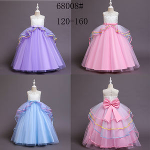 2022 Girl Christmas Dress, Party Wear abiti da principessa Unicorn Long Tuxedo Designs abito natalizio <span class=keywords><strong>donna</strong></span>/ - Product Image 6