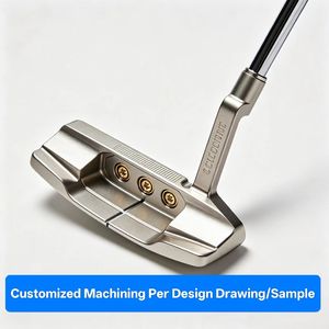 Factory OEM CNC Machining <b>Casting</b> Stainless Steel Golf Putter Right Handed Putter with Milled Face Custom High Grade Golf Putter - Product Image 1