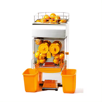 Commerciële Auto-Invoermand Koude Pers Citrus Sinaasappelpers Machine Automatische Sinaasappelpers Machine Sap Maken Apparatuur