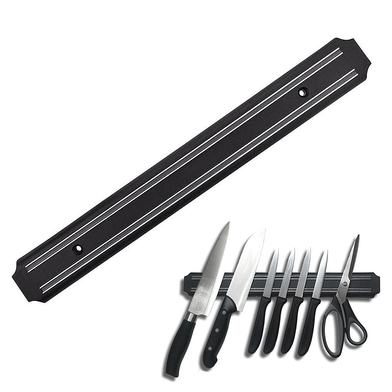 Настраиваемый магнитный держатель для ножей, настенный магнитный держатель для ножей, прочная стойка для хранения ножей