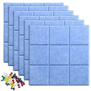 Home wall decoration large square fabric pin board