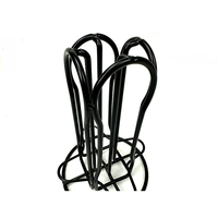 Support rotatif pour capsules de café DaS Black Metal, pour Nespresso, à poser sur le comptoir