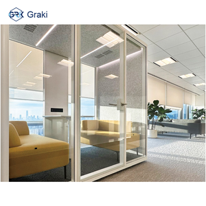 Graki 现代铝合金层压玻璃船舱 CIF C&F 会议舱 2 人座 SL 尺寸 4000K 模块化 - Product Image 5