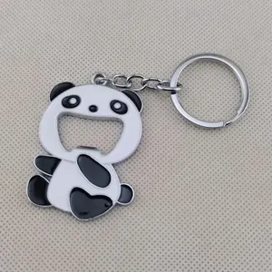 Llavero Abridor de Botellas de Cerveza y Refresco Panda Portátil, Hebilla Metálica Creativa, Llavero Personalizado, Lindo Llavero para Mochila, <span class=keywords><strong>Mini</strong></span> Regalo - Product Image 5