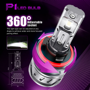H7 H8 H10 H11 Unipiwer bombillas LED individuales luz 5000LM faros delanteros 9005/HB3 9006/HB4 9012/HIR2 luces antiniebla H4 T15 luz Led de marcha atrás - Product Image 6