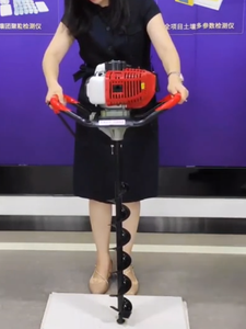 Elektrikli toprak örnekleme el burgu toprak örnekleyici toprak örnekleme probu - Product Image 2