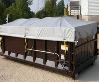 Bâche imperméable pour benne à ordures de 18 oz