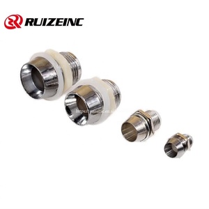 100 stuks 5 mm nylon led-houders met platte kop met transparante dop voor bescherming van elektroluminescerende diodes - doe-het-zelf elektronische accessoires