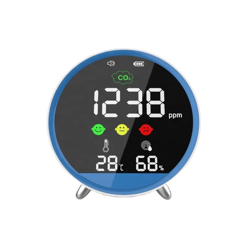 HONEYGUARD HSA013 Настольный CO2 метр детектор качества воздуха монитор умный CO2 NDIR датчик мини для внутреннего анализа газа