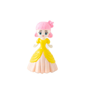 Voiture à friction Little Princess pour filles, jouet en plastique, véhicule à friction pour enfants de 2 à 4 ans, ornement de bureau, cadeau - Product Image 4