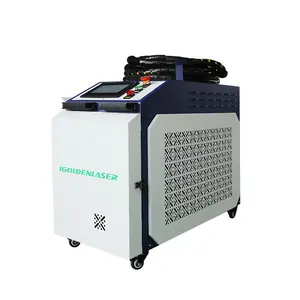 Máquina de eliminación de pintura de aceite de óxido de superficie de metal láser de fábrica 1000W 1500W máquina de limpieza láser portátil
