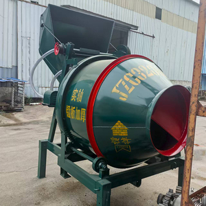 TONGXING Betoniera Economica Jzc 480L con Ribaltamento a Tamburo, Fune Metallica Reversibile, Tramoggia, Pompa d'Acqua 20M/H, Macchina Miscelatrice per Cemento - Product Image 2