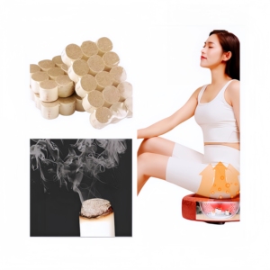 Mini Cono de Moxa Herbal Chino 100% Natural, Puede Revitalizar el Qi, Desbloquear los Meridianos, Tonificar la Energía Yang y Mejorar la Inmunidad. - Product Image 1