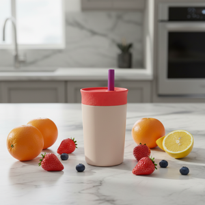 Gobelet personnalisé pour enfants en acier 304 de 12 oz avec couvercle en silicone souple pour la maternelle, la préscolaire et la cantine - Product Image 5