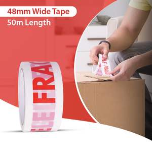 Triplast สติกเกอร์อะคริลิคด้านเดียวขนาด48มม. X 60ม. การพิมพ์ที่เปราะบางกล่องปิดผนึกเสียงรบกวนต่ำ - Product Image 2