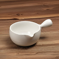 Bol en céramique Chasen Chawan fabriqué à la main avec étiquette personnalisée OEM avec kit Matcha à long manche