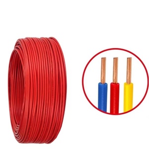 Câble électrique basse tension industriel pour centrale électrique ferroviaire, en cuivre massif isolé PVC, à âme unique, directement de l'usine - Product Image 5