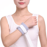 Sangle de contention médicale en mousse souple respirante pour poignets et chevilles, pour patients alités, fixation des membres, usage hospitalier