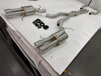 Échappement Catback à soupapes de performance pour BMW M6 E63 E64 S85 V10 - Son réglable et acier inoxydable SS304 de qualité supérieure