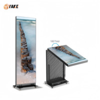 Display LED Pieghevole con Ruote per Pubblicità Digitale P1.8 P2.5 GOB per Negozi e Mostre