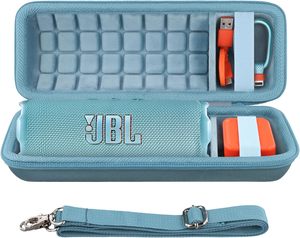 Estuche Rígido de Repuesto para Altavoz <span class=keywords><strong>Bluetooth</strong></span> Portátil Impermeable <span class=keywords><strong>JBL</strong></span> <span class=keywords><strong>Flip</strong></span> 7 <span class=keywords><strong>Flip</strong></span> <span class=keywords><strong>6</strong></span> <span class=keywords><strong>FLIP</strong></span> 5 (Estuche Color Verde Azulado) - Product Image 1