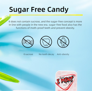 Caramelle alla <span class=keywords><strong>menta</strong></span> di frutta colorata con latta scorrevole zecche senza zucchero di alta qualità IMINT senza zucchero - Product Image 4