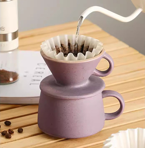 Taza <span class=keywords><strong>de</strong></span> café con filtro <span class=keywords><strong>de</strong></span> cartucho <span class=keywords><strong>de</strong></span> Taza <span class=keywords><strong>de</strong></span> cerámica elaborada a mano para el hogar - Product Image 3