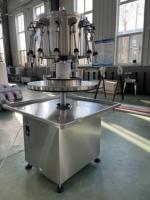 Machine de remplissage semi-automatique à siphon à pression négative pour vin et bière 200L, avec pompe PLC, moteur, en acier inoxydable 304, double enveloppe haute performance