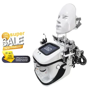 Petite machine à bulles 11 en 1 Hydra Dermabrasion Beauty Machine H2o2 Small Bubble Peeling Cleansing