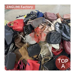 Fashion Quality Developed Cities Materials Luxury Bags Second Hand, Cheapest Price Supplier Bales Of Used Bags Bales