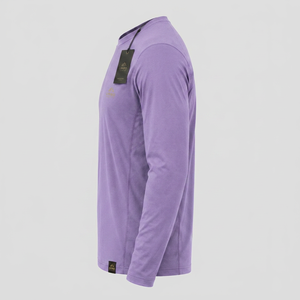 Ropa deportiva cómoda para hombre, para correr, gimnasio, camiseta atlética de manga larga, tela de poliéster de alta calidad, elástica - Product Image 3