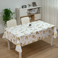 Fabricant de nappes de table dorées à motifs floraux RNPT, Fabrica De Manteles De Mesa, nappe rectangulaire, nappes de table en PVC