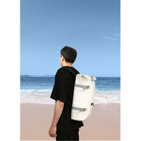 Nouveau style, vente chaude : Sac à dos étanche en bâche PVC enduite de TPU 840D pour la natation et le camping en extérieur