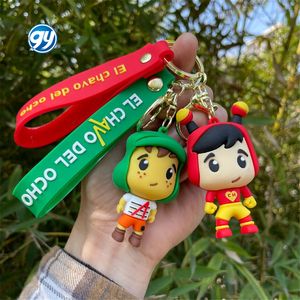 Nuevo Llavero de El <span class=keywords><strong>Chavo</strong></span> <span class=keywords><strong>Del</strong></span> <span class=keywords><strong>Ocho</strong></span>, Colgante de Muñeco de Dibujos Animados, Llavero de Anime para Bolso, Coche, Joyería Divertida, Regalo para Amigos - Product Image 4