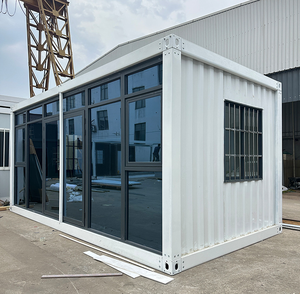 Nhà Sản Xuất Di Động Cabin Đúc Sẵn Tiny Nhà Casa Modular Di Chuyển Glass Nhà Văn Phòng Xây Dựng <span class=keywords><strong>Container</strong></span> Nhà - Product Image 4
