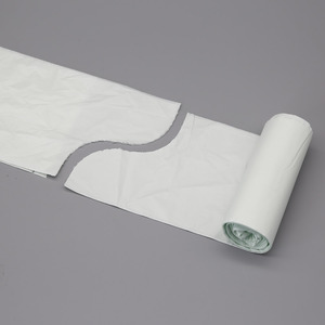 Custom HDPE/LDPE Waterproof Embossing Household Plastic Tie Top Garbage <b>Bag</b> Bottom Star <b>Seal</b> Wave Trash <b>Bag</b> on Roll - Product Image 6