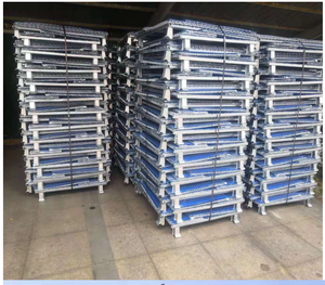 מפעל פיצוח רשת תיל באיכות גבוהה מיכל סיטונאים חומר פלדה כלובים עמיד כלי בית רול כלובים - Product Image 3