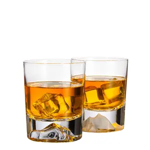 Samyo水晶鸡尾酒威士忌酒杯套装批发个性化老式威士忌酒杯带礼品盒