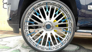 SYG-1016 Forgiato 2/3 pièces <span class=keywords><strong>série</strong></span> exotique torsadé multi-rayons en Y poli Step-Lip roue forgée concave profonde pour Ford <span class=keywords><strong>Explorer</strong></span> - Product Image 5