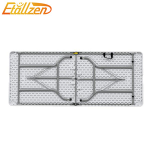 6 ft table Plastic Folding table rectangle banquet outdoor wedding folding tables