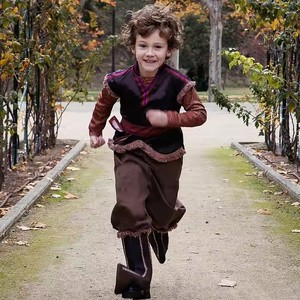Costume de Noël pour garçons Ice Master Uniform, costume de Roi <span class=keywords><strong>des</strong></span> <span class=keywords><strong>Neiges</strong></span>, costume de personnage de dessin animé et de film avec pantalon et haut en polyester - Product Image 2