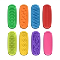 Offre Spéciale : Bandes Sensorielles à Double Face à Ventouse, Jouets Éducatifs en Silicone Colorés pour Enfants, Tout-petits, Autisme, TDAH, Stress