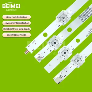 TV Backlight Strip 303HK430050 HK43D08-ZC56AG-08 LED Strips for Haier LE43C51 H43E08A Mi L43M5-EK Led Bar 3A+3B PCS/SET