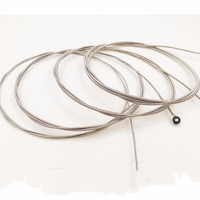 Wholesale Stringed Instrument Accessories Bass Parts Electric Bass String Steel Wrapped String PVC Bag