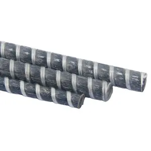 Barres d'armature en fibre de basalte de haute qualité Barres d'armature de résistance à la Corrosion de basalte BFRP pour pont