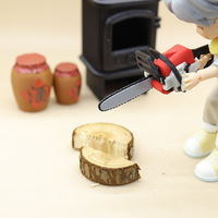 Scie à bois miniature pour maison de poupée, accessoire de scène et modèle de présentation en gros